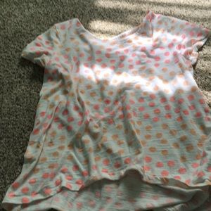 Old Navy polka dotted shirt